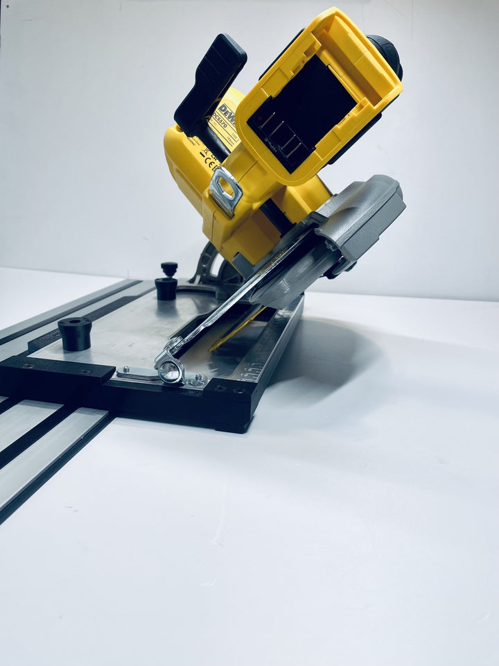 DeWalt DCS570 DWE575 DCS575 DCS578 DCS573 Guide rail Adapter Base for Dewalt Rail Track 45° Angle Cutting Version