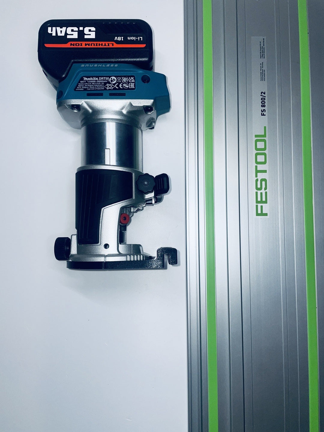 Makita DRT50 RT0700 RT0702 Adapter Base Festool Guide Rail Track