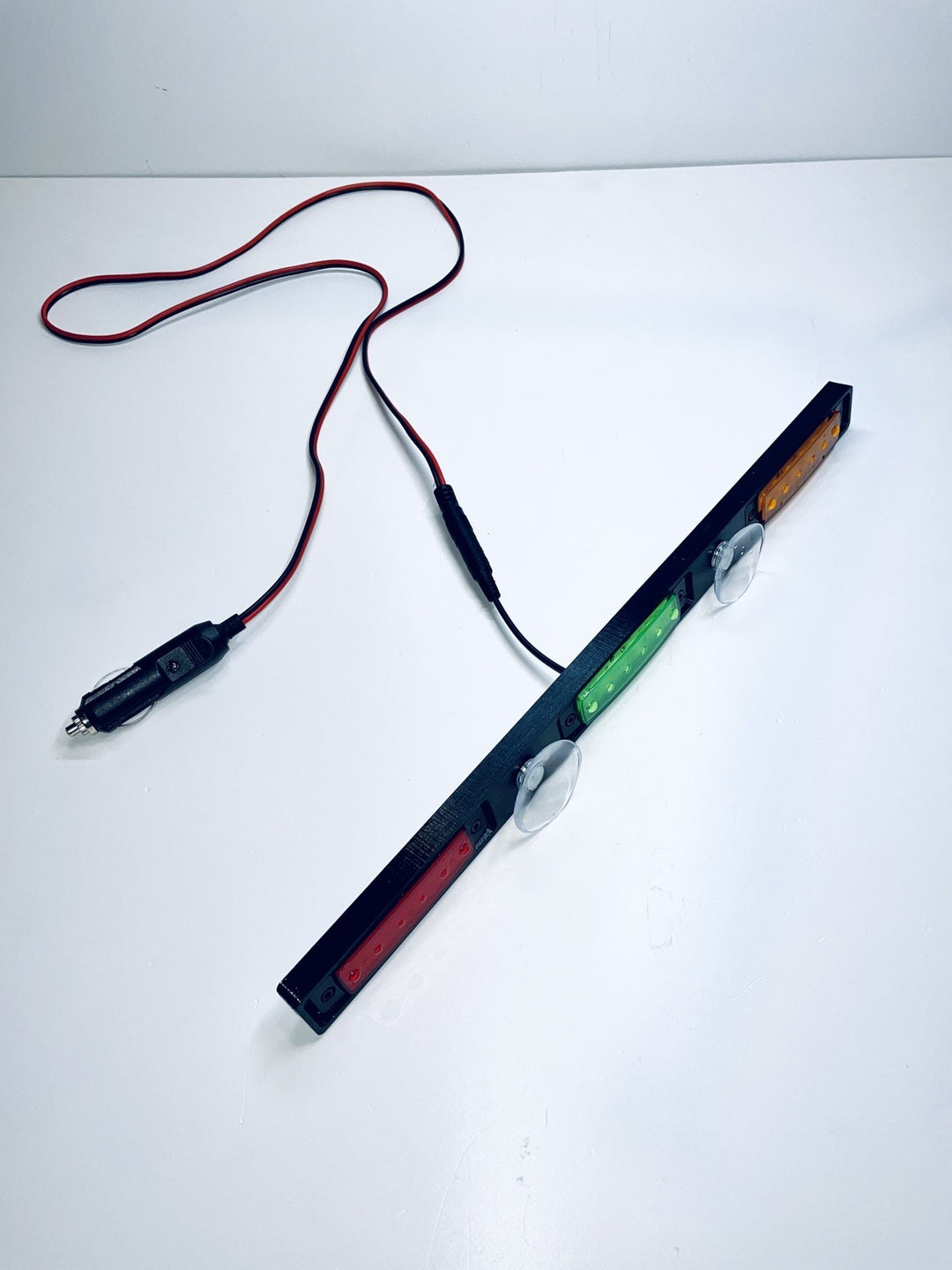 Coloured LED Dash Light Bar | Off-Road / Recovery / Workshop Use | Suction Mount