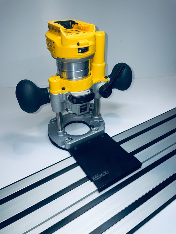 Dewalt DCW600 Plunge Base Adapter Compatible With Dewalt Guide Rail