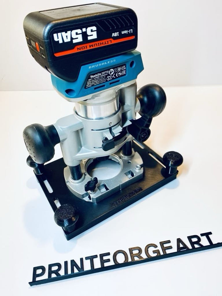 Makita DRT50 Plunge Sub Base – Adjustable Edge Control Tool