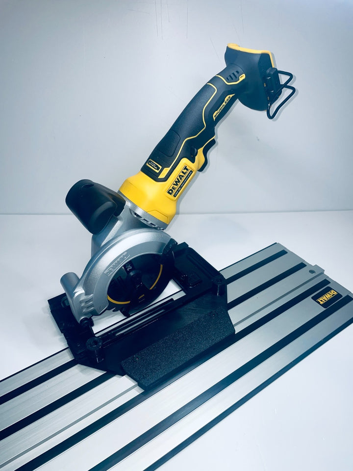Dewalt DCS571 Guide Rail Adapter Base for Dewalt Guide Rail Track | For Left-Handed Use Only
