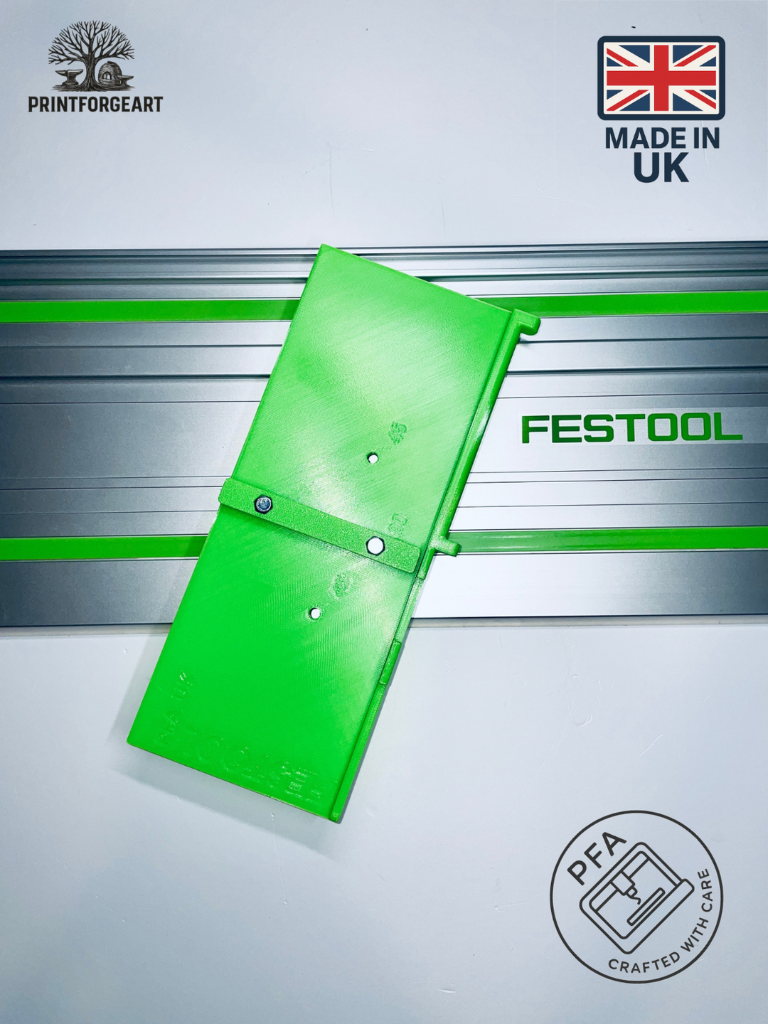 Festool Track Saw Rail End Protector Hose Guard  Accurate 90° Cuts Left End