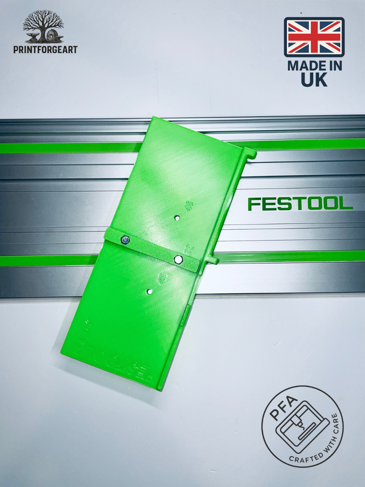 Festool Track Saw Rail End Protector Hose Guard  Accurate 90° Cuts Left End