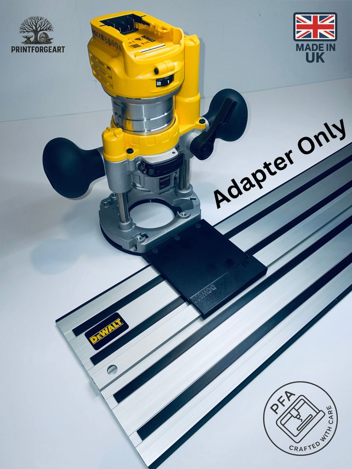 Dewalt DCW600 Plunge Base Adapter Compatible With Dewalt Guide Rail