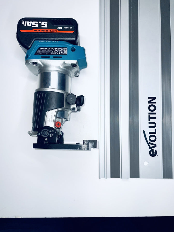 Makita DRT50 RT0700 RT0702 Tilt Base Adapter  Evolution Guide Rail Track
