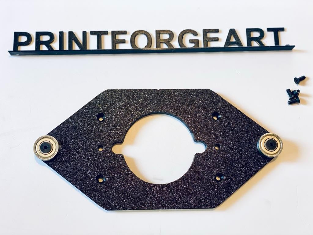 Router Plunge Sub Base Plate With Two Bearings Compatible To Makita DRT50 RT0700