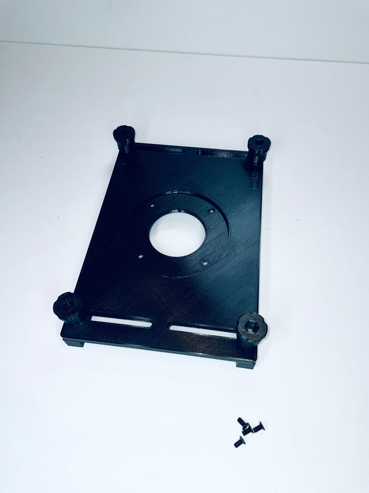 DeWalt DCW600 Router Edge Guide Adjustable Parallel Adapter Jig for Trim Routing