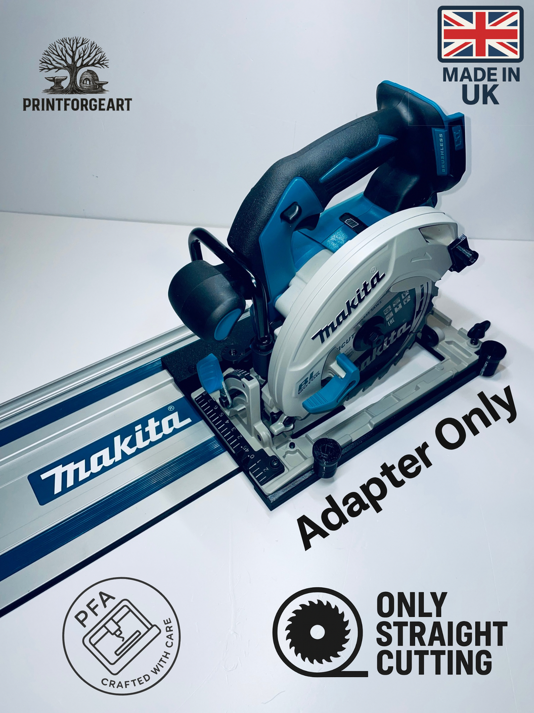 Makita DHS680 DHS680Z Circular Saw Adapter For Makita Guide Rail Track Straight Cutting Version