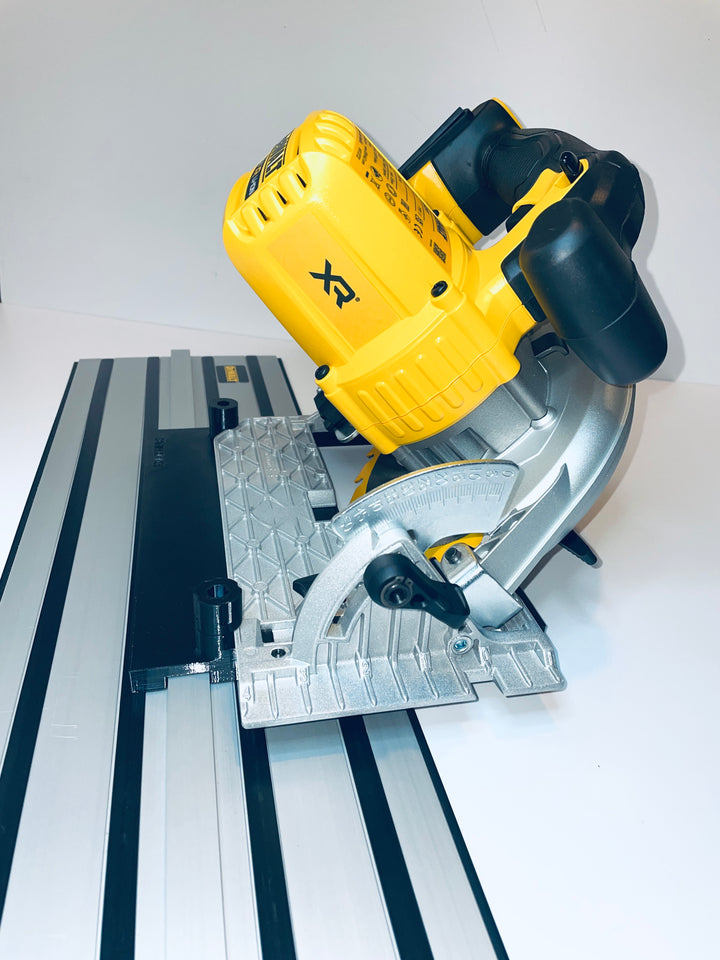 DeWalt DCS391 &amp; DCS565 Guide Rail Adapter for DeWalt Guide Rails - 45° Angle Cutting Version