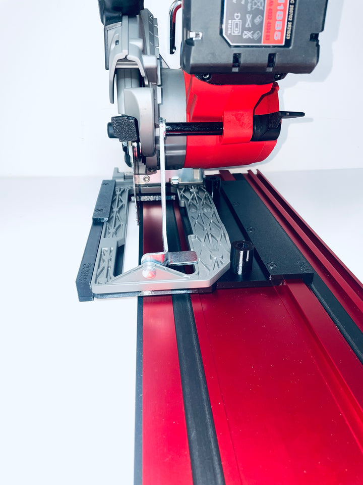 Milwaukee M18 CCS55 Guide Rail Adapter for Milwaukee Track System 90° Straight Cutting Version