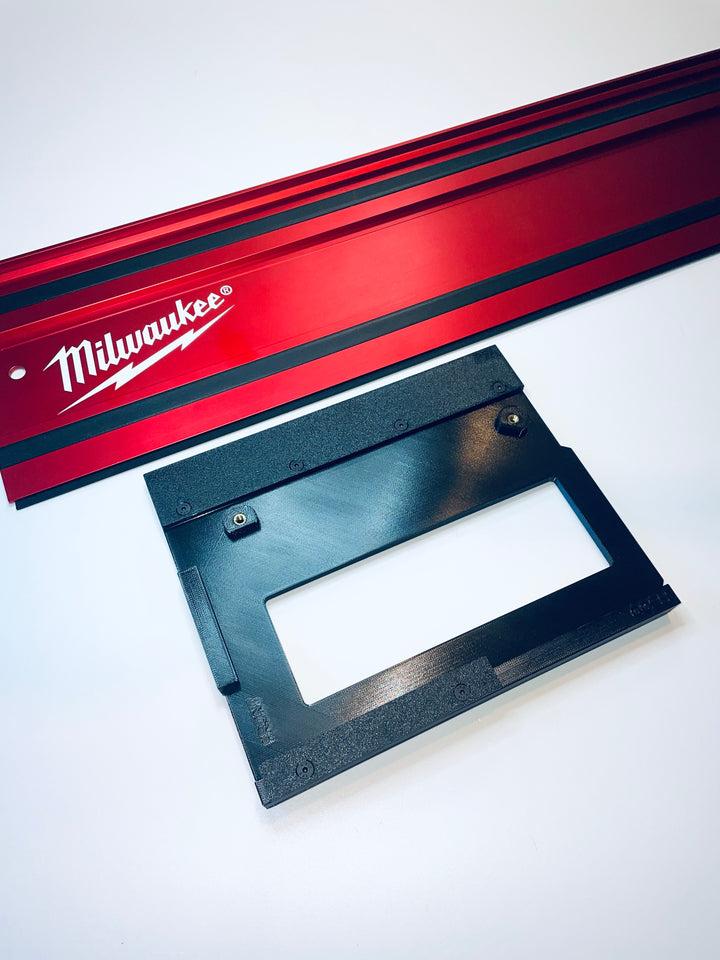 Milwaukee M18 CCS55 Guide Rail Adapter for Milwaukee Track System 90° Straight Cutting Version