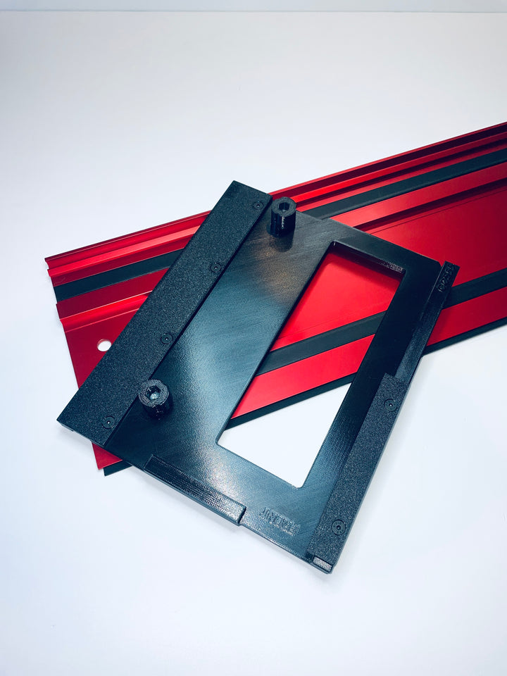 Milwaukee M18 CCS55 Guide Rail Adapter for Milwaukee Track System 90° Straight Cutting Version