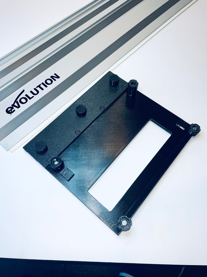 Makita DHS680 DHS680Z Adapter Base for  Evolution Guide Rail Track 45° Angle Cutting Version