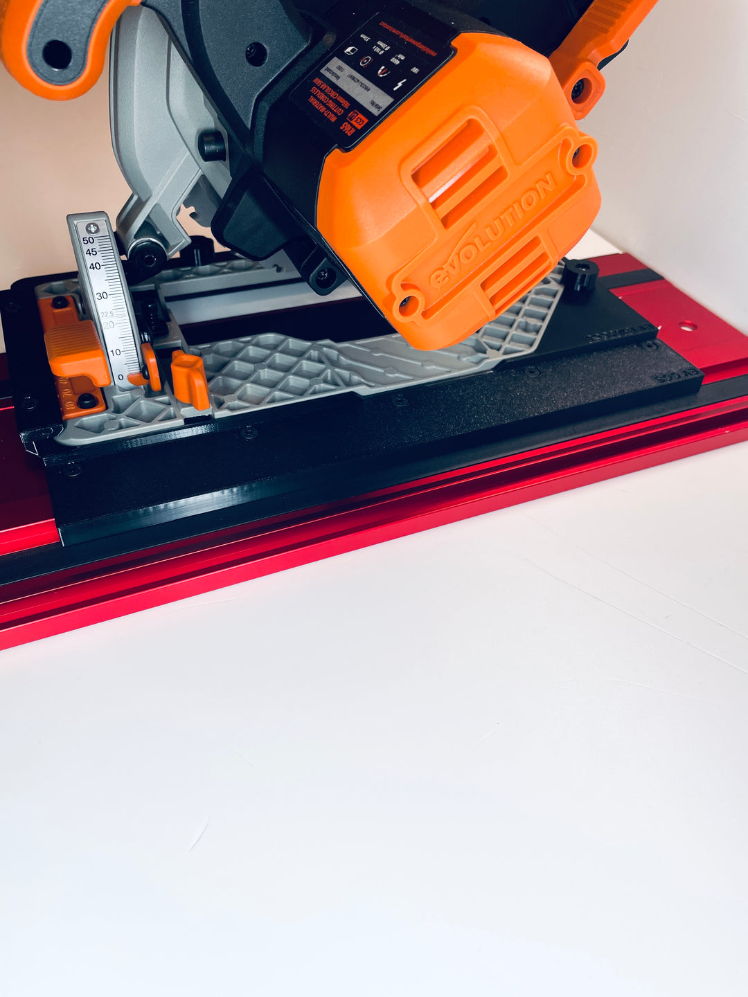 Evolution R165CCS-Li EXT Guide Rail Adapter for Milwaukee Track System