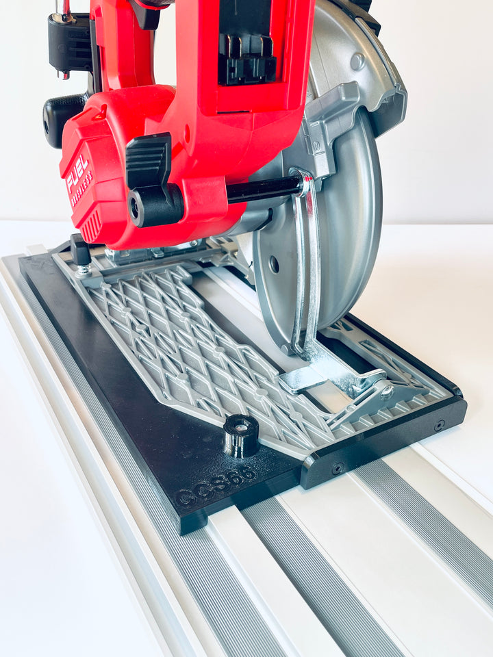 Milwaukee M18 CCS66 / 2732-20 FUEL Circular Saw Guide Rail Adapter Base Plate for Evolution Guide Rails