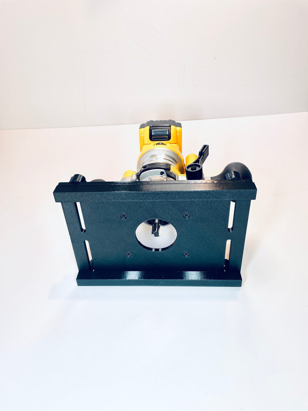 DeWalt DCW600 Plunge Edge Guide Adjustable Parallel Adapter Jig for Trim Routing