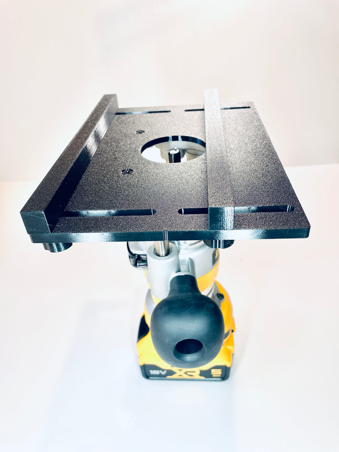 DeWalt DCW600 Plunge Edge Guide Adjustable Parallel Adapter Jig for Trim Routing