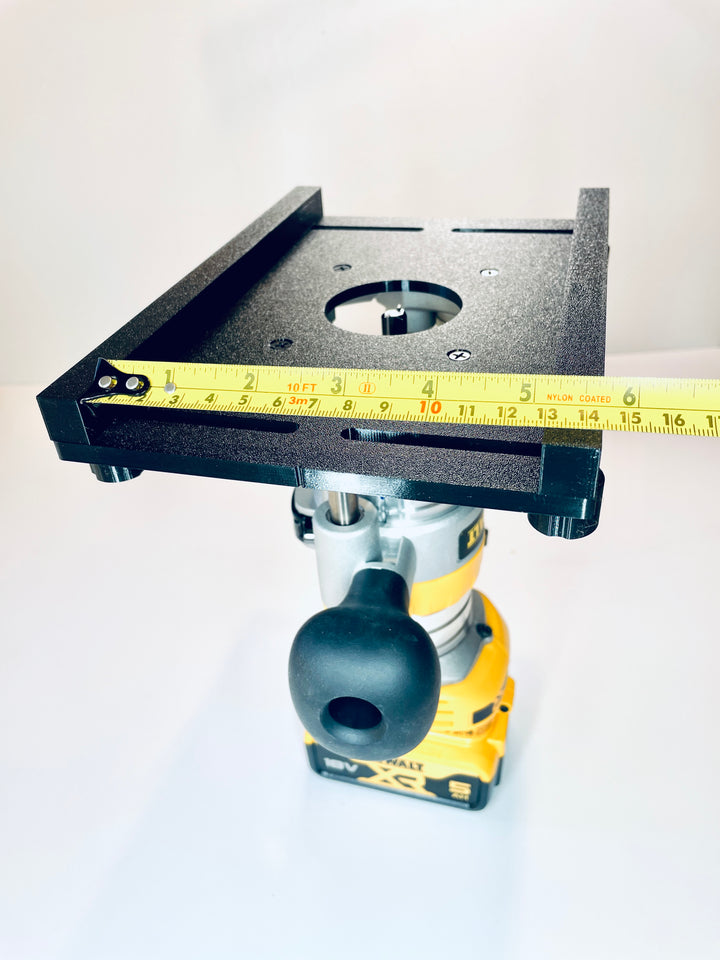 DeWalt DCW600 Plunge Edge Guide Adjustable Parallel Adapter Jig for Trim Routing