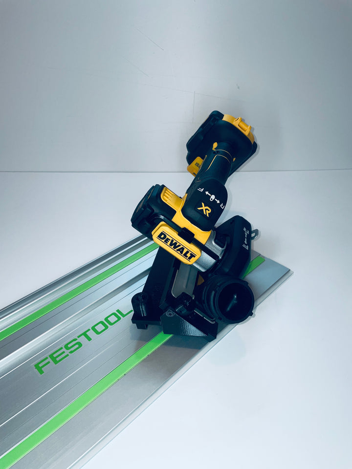 DeWalt DCS438 Reverse-Side 45° Angle Tile Adapter Base | Compatible with Festool Guide Rails