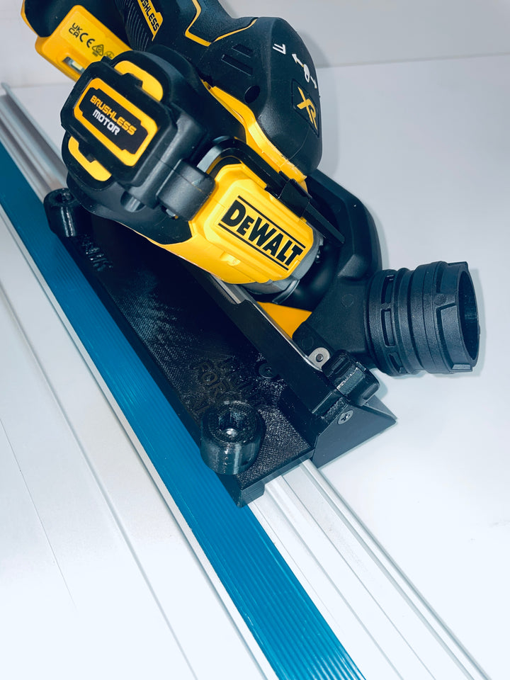 DeWalt DCS438 Reverse-Side 45° Angle Tile Adapter Base | Compatible with Makita Guide Rails