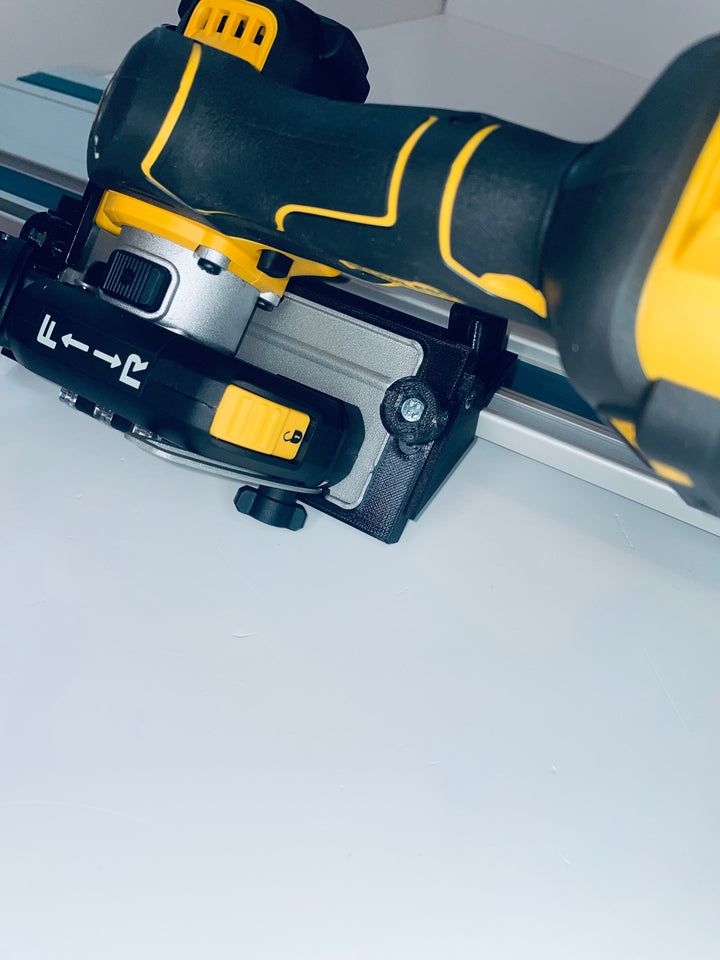 DeWalt DCS438 Reverse-Side 45° Angle Tile Adapter Base | Compatible with Makita Guide Rails