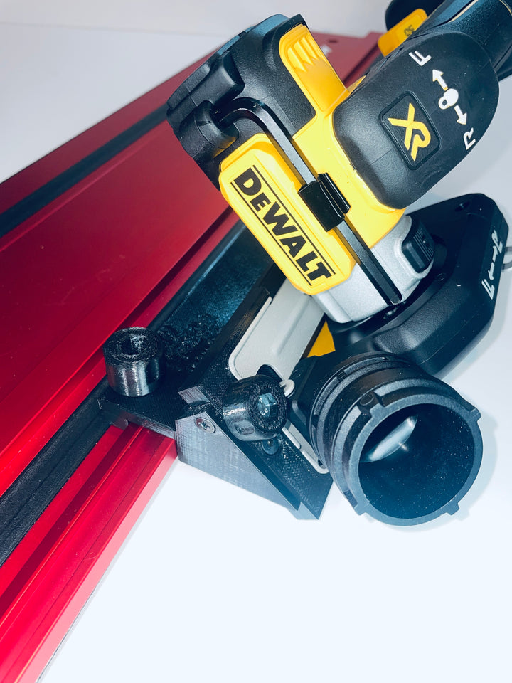 DeWalt DCS438 Reverse-Side 45° Angle Tile Adapter Base | Compatible with Milwaukee Guide Rails