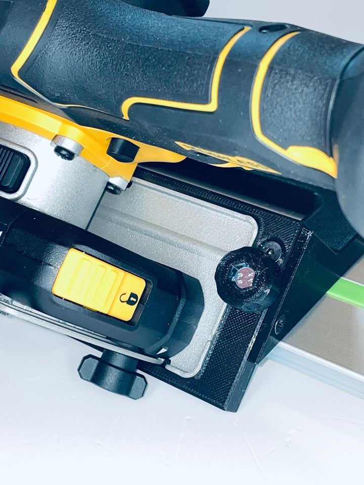 DeWalt DCS438 45° Angle Tile Adapter Base | Compatible with Festool Guide Rails