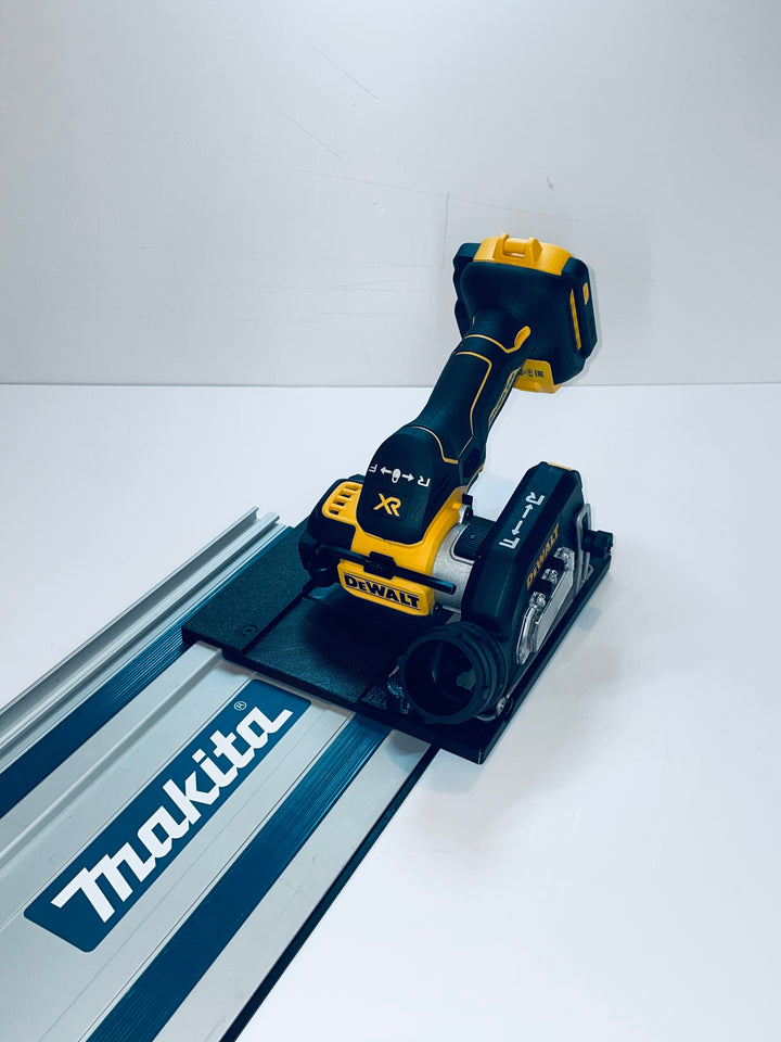DeWalt DCS438 90° Straight Tile Adapter Base | Compatible with Makita Guide Rails