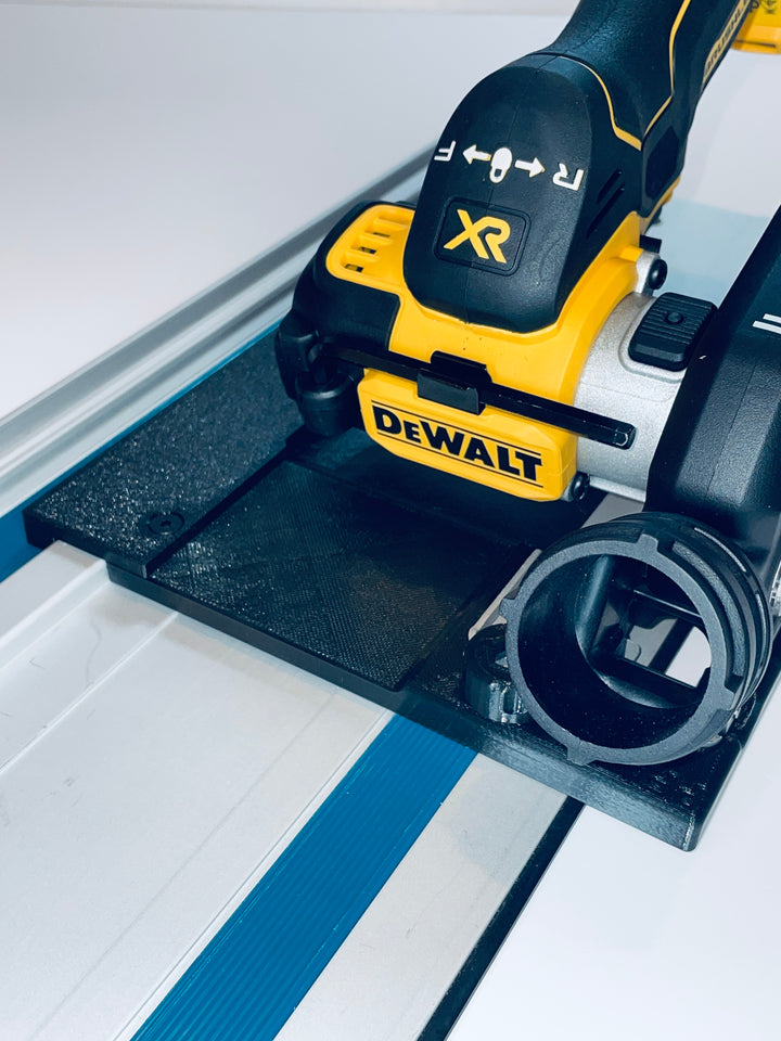 DeWalt DCS438 90° Straight Tile Adapter Base | Compatible with Makita Guide Rails