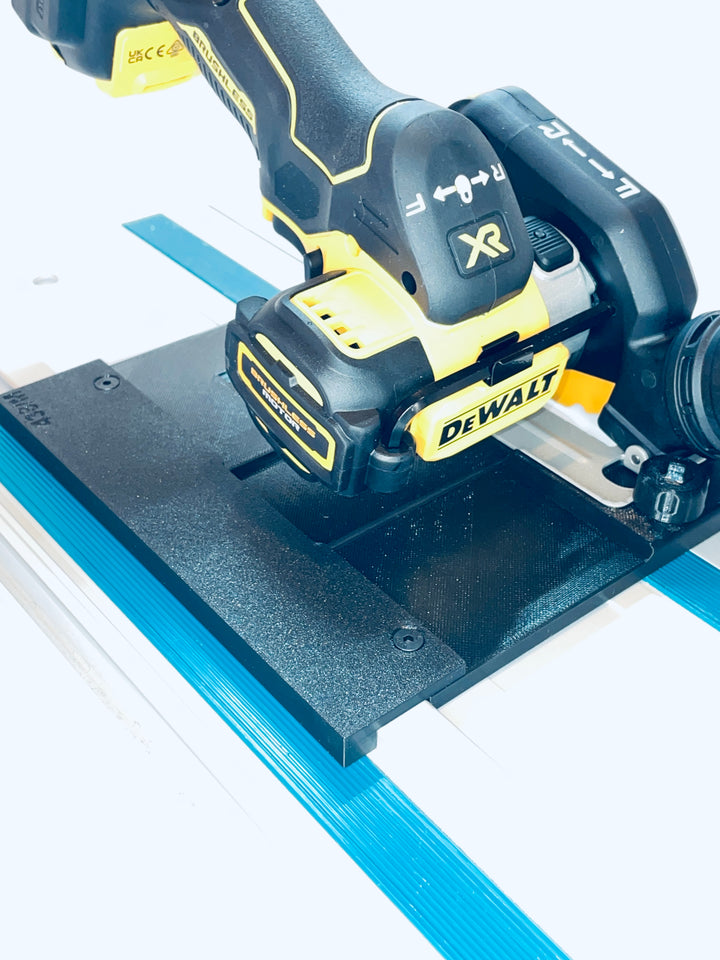 DeWalt DCS438 90° Straight Tile Adapter Base | Compatible with Makita Guide Rails