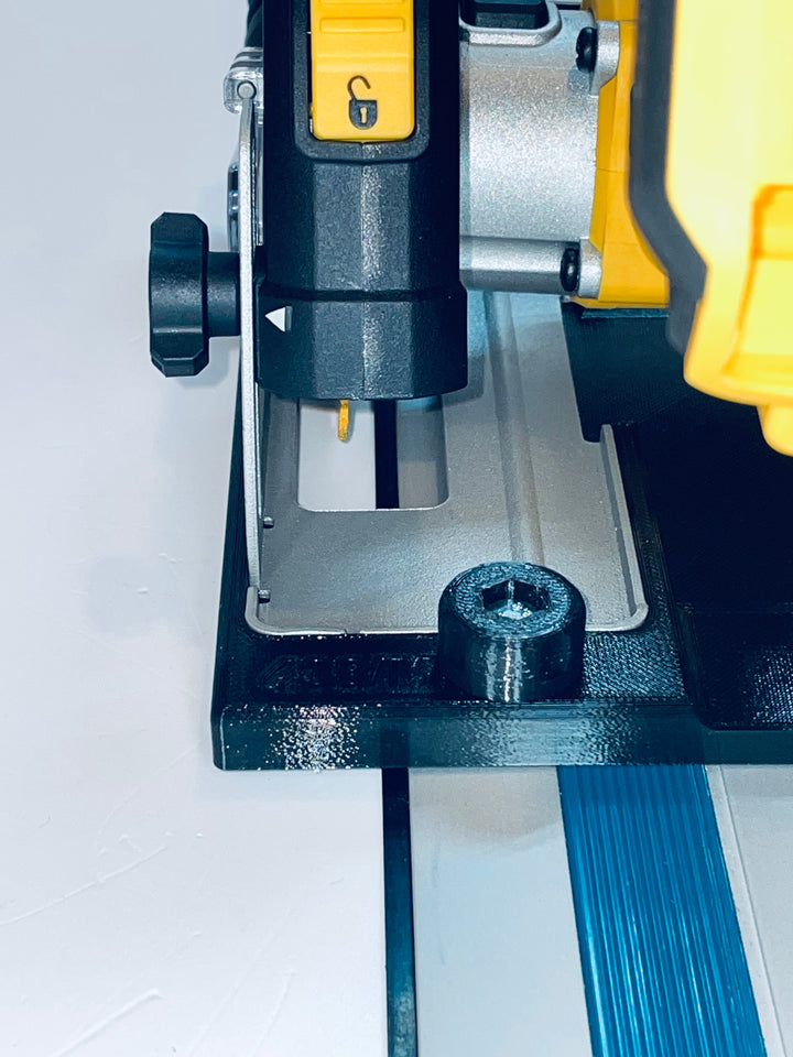DeWalt DCS438 90° Straight Tile Adapter Base | Compatible with Makita Guide Rails