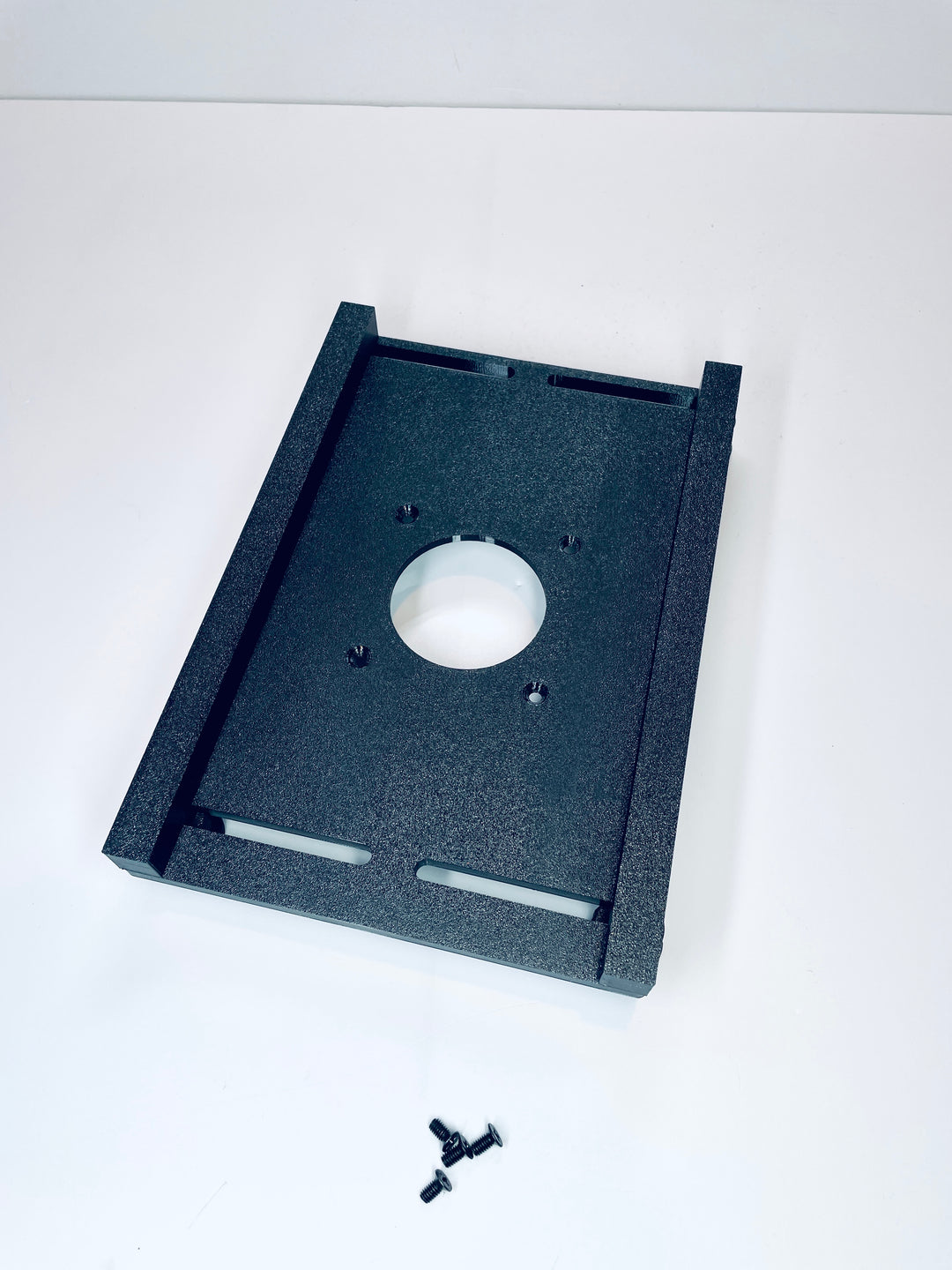 DeWalt DCW600 Router Edge Guide Adjustable Parallel Adapter Jig for Trim Routing