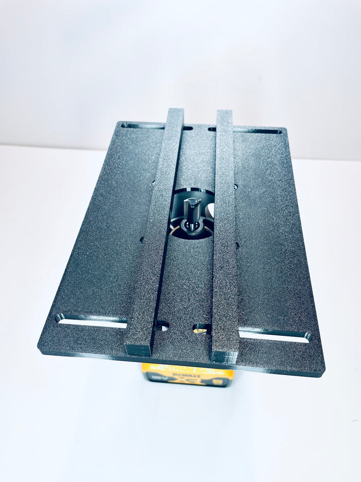DeWalt DCW600 Router Edge Guide Adjustable Parallel Adapter Jig for Trim Routing