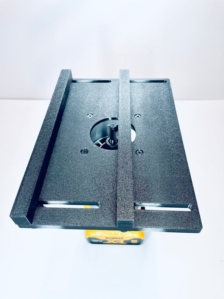 DeWalt DCW600 Router Edge Guide Adjustable Parallel Adapter Jig for Trim Routing