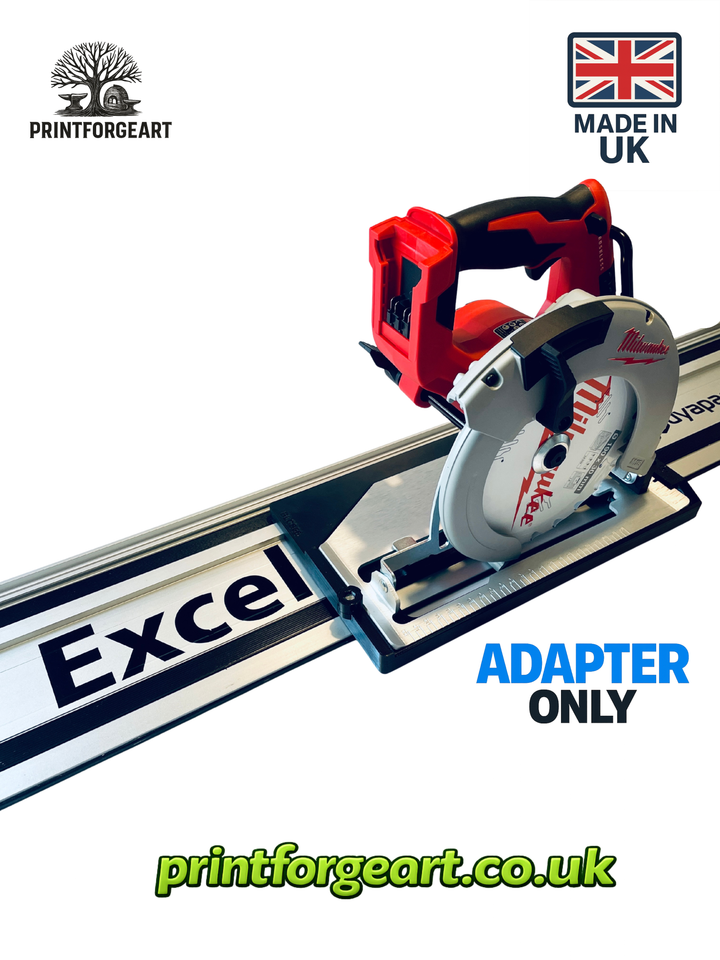 Milwaukee M18 BLCS66 / 2631-20 Circular Saw Guide Rail Adapter Base Plate for Excel Guide Rails