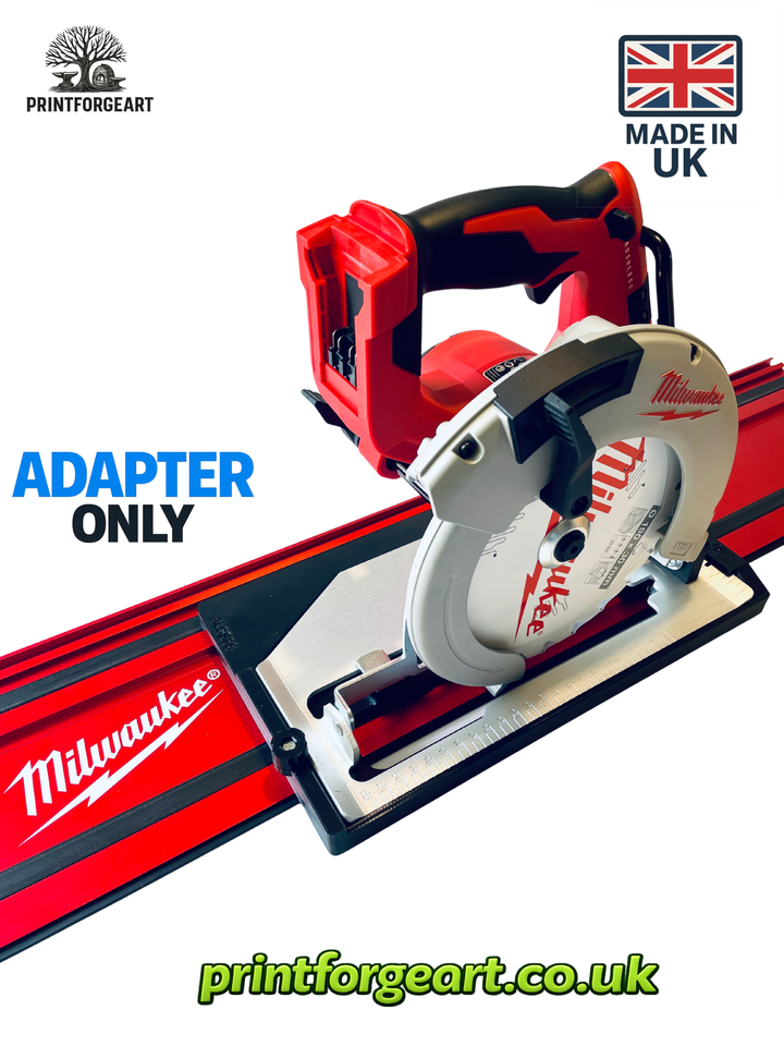 Milwaukee M18 BLCS66 / 2631-20 Circular Saw Guide Rail Adapter Base Plate for Milwaukee Guide Rails