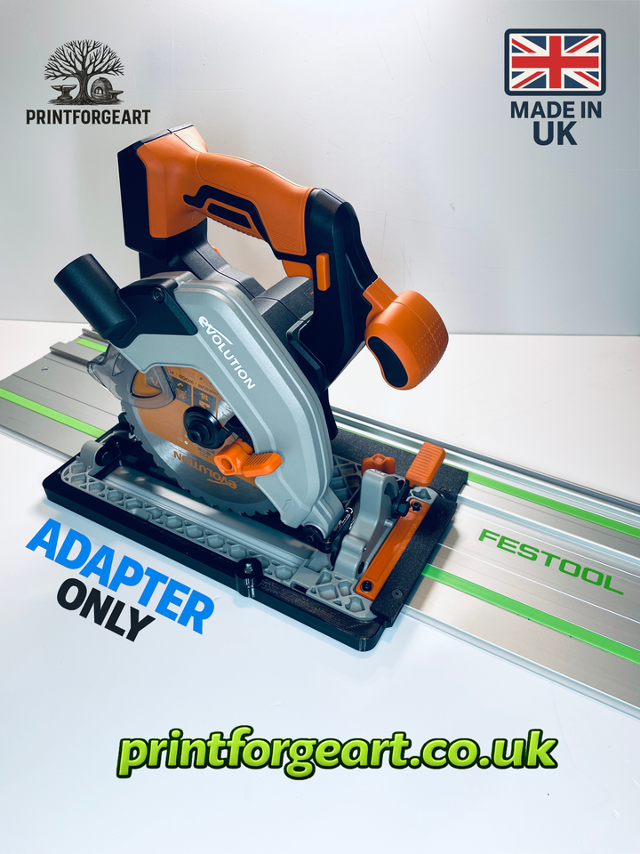 Evolution R165CCS-Li EXT Guide Rail Adapter for Festool Track System