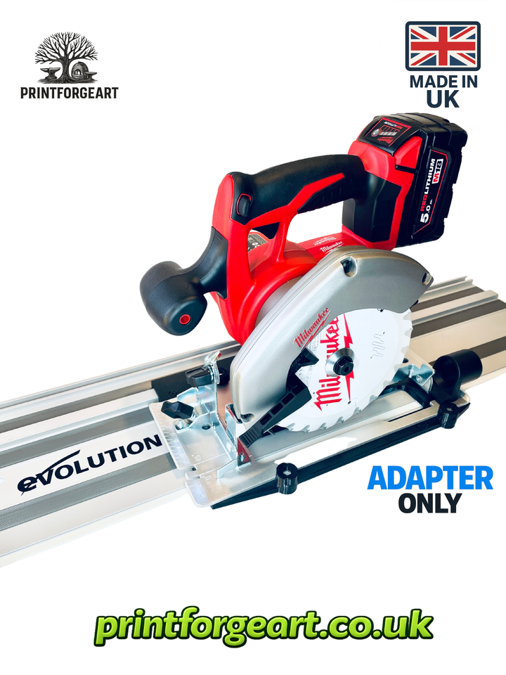 Milwaukee HD 18 CS 2630-20 Adapter Base Evolution Guide Rail Track - Adapter Only