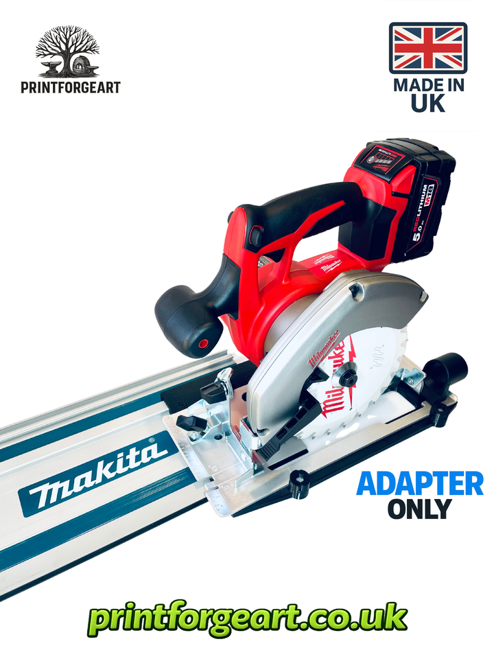 Milwaukee HD 18 CS 2630-20 Adapter Base Makita Guide Rail Track - Adapter Only