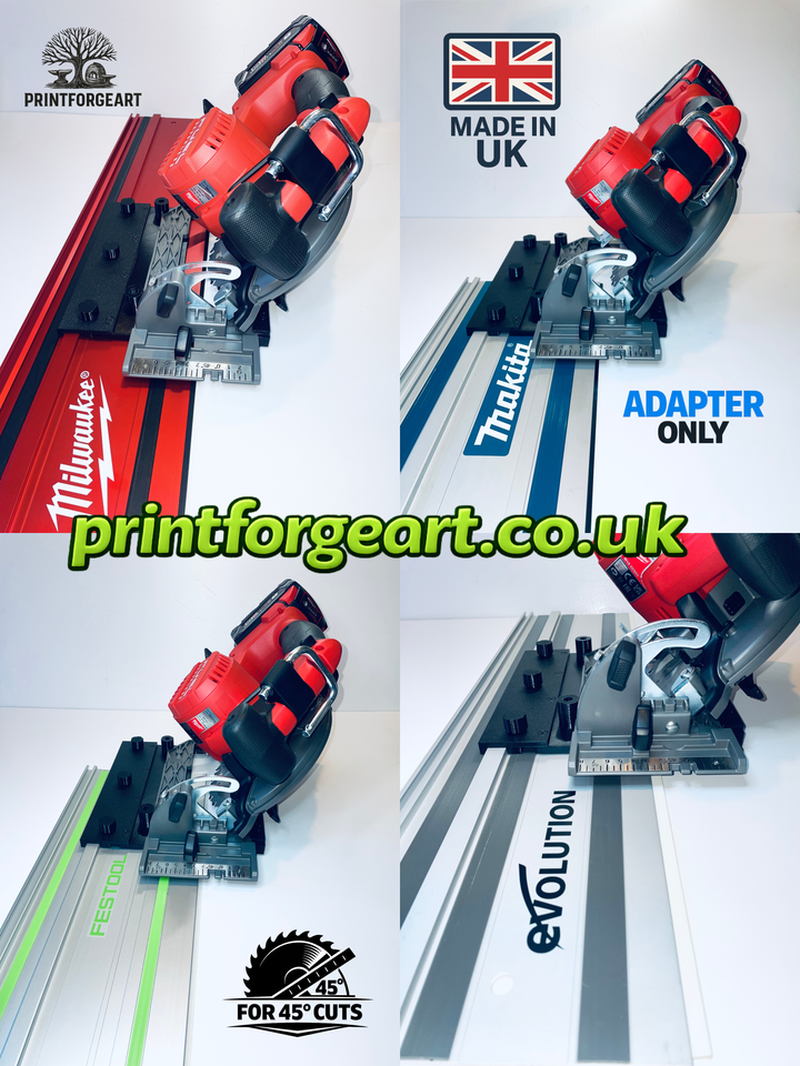 MILWAUKEE M18CCS55 2730-20 Adaptor base guide rail track Made in UK