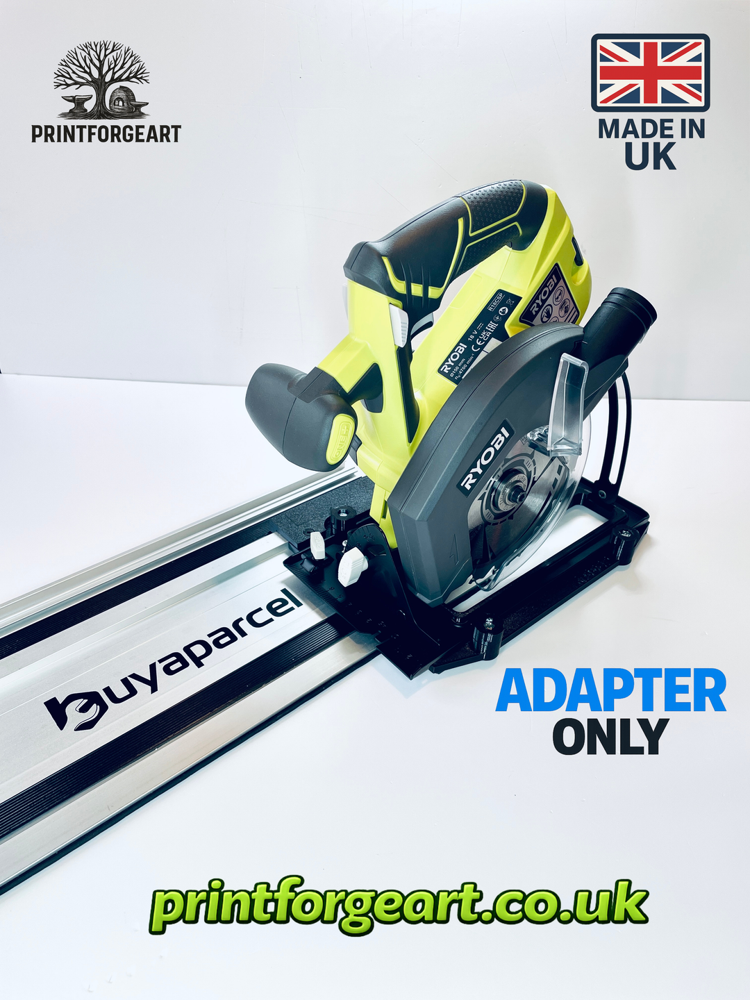 Ryobi R18CSP-ONE Adapter Base for Buyaparcel Guide Rail Track