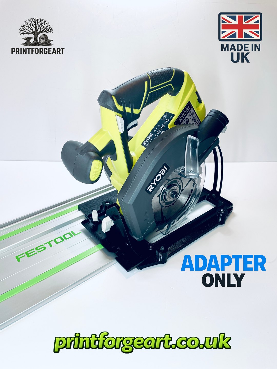 Ryobi R18CSP-ONE Adapter Base for Festool Guide Rail Track