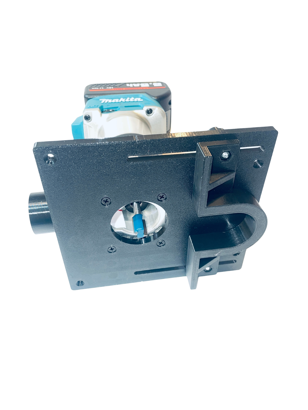 Makita DRT50 Adjustable Edge Guide Fence with Removable 32mm Dust Port