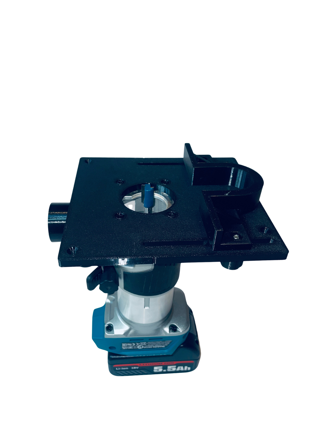 Makita DRT50 Adjustable Edge Guide Fence with Removable 32mm Dust Port