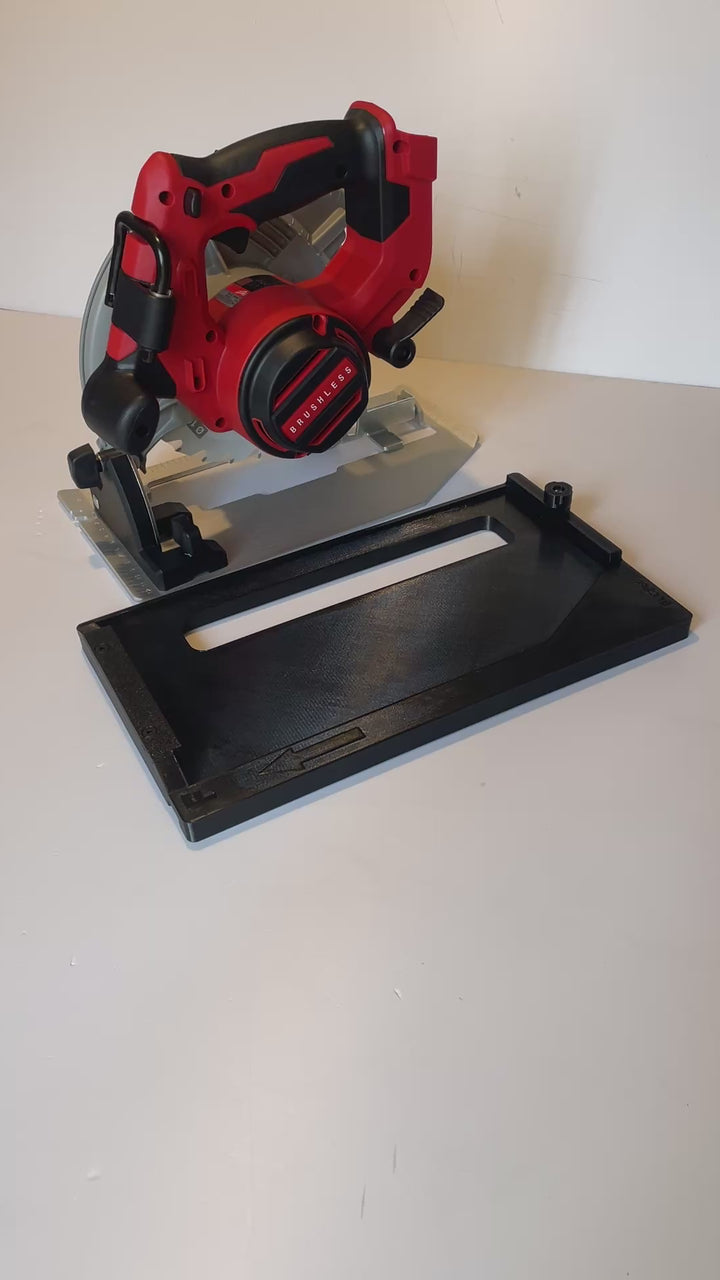Milwaukee M18 BLCS66 / 2631-20 Circular Saw Guide Rail Adapter Base Plate for Excel Guide Rails