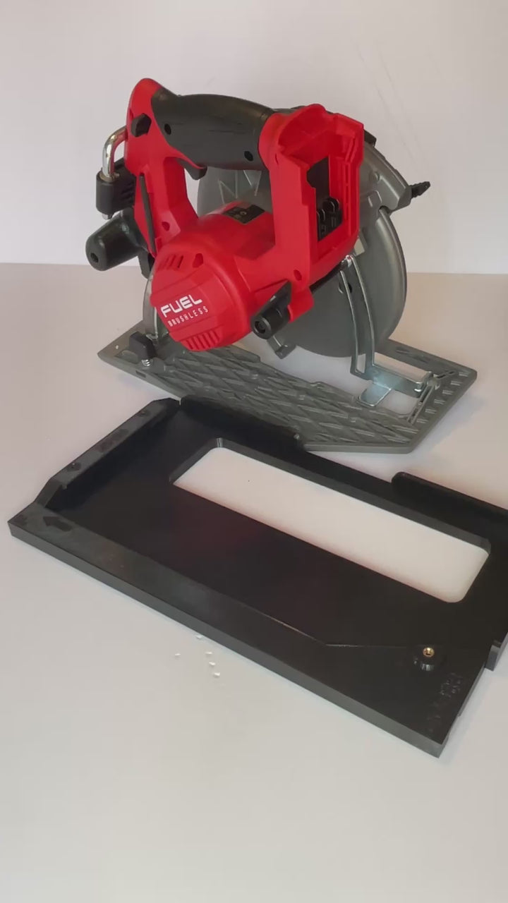 Milwaukee M18 CCS66 / 2732-20 FUEL Circular Saw Guide Rail Adapter Base Plate for Milwaukee Guide Rails