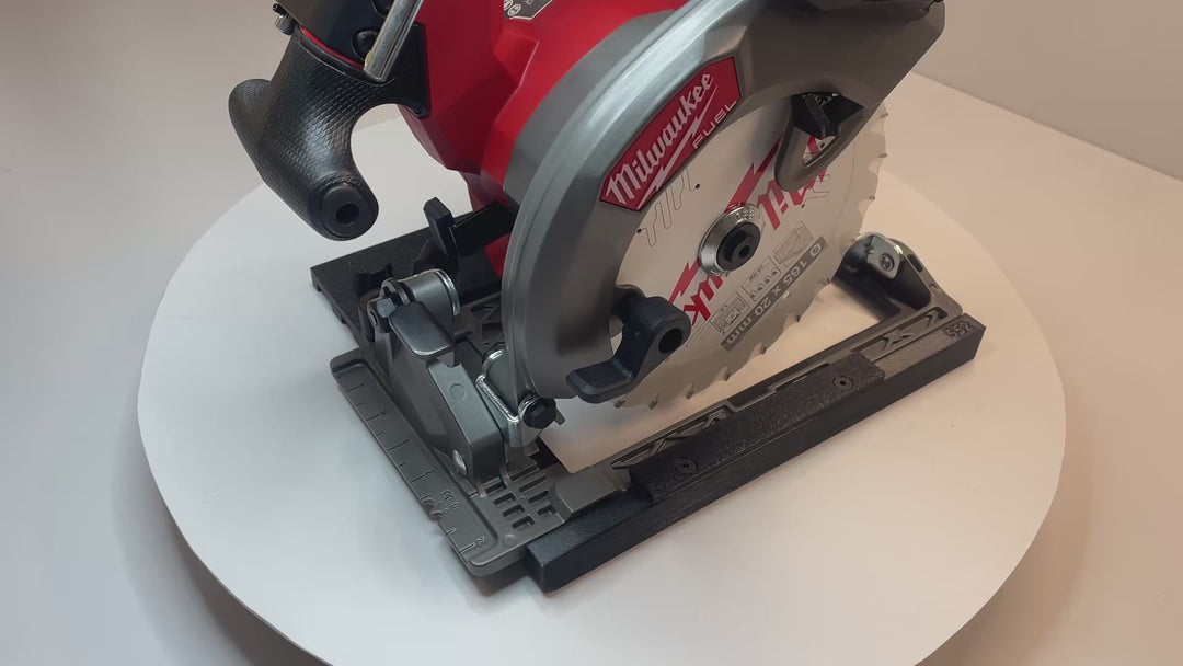 Milwaukee M18 FCS552 2833-20 Guide Rail Adapter Base Excel guide rail track - Bevel/Angle Cut